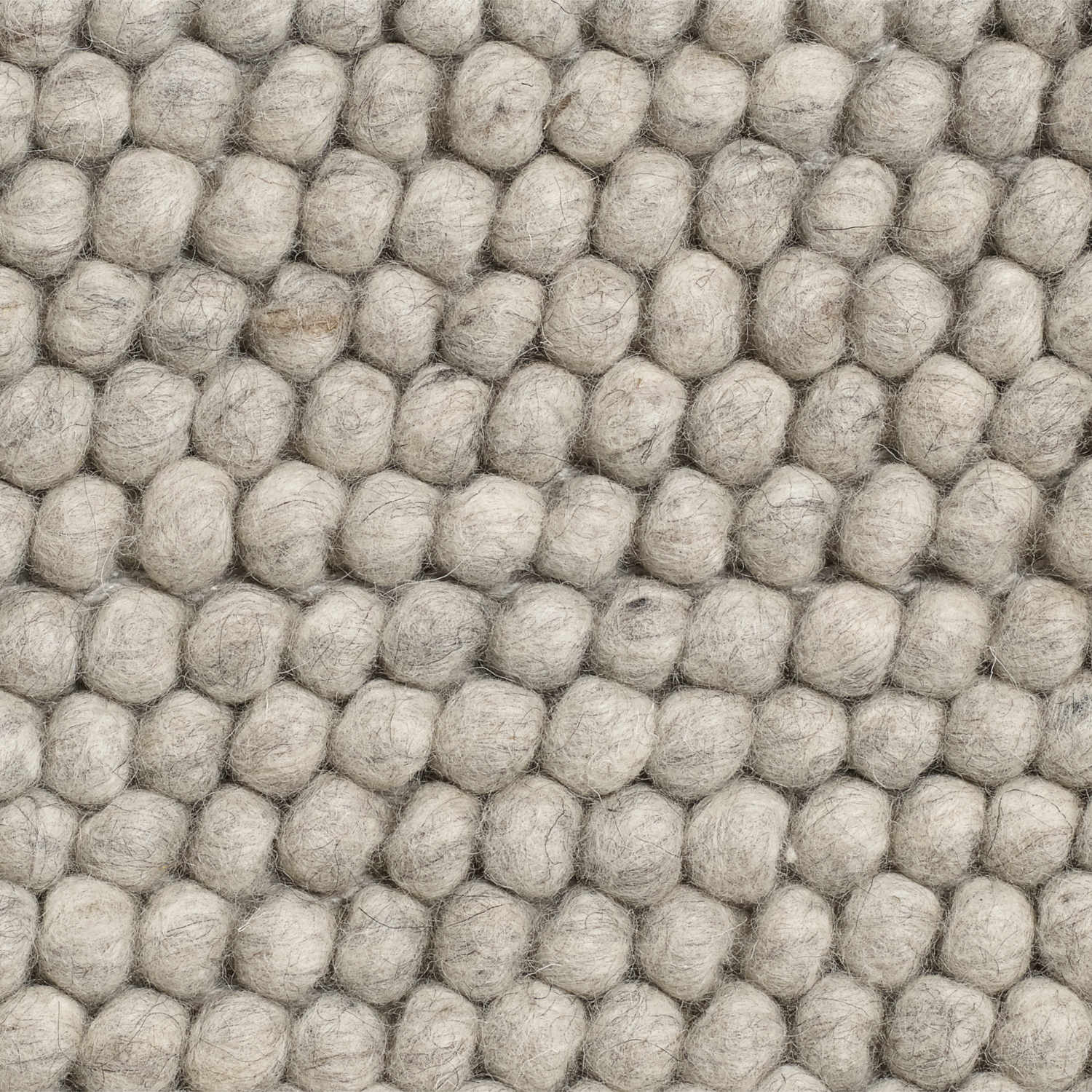 PEAS Teppich, Grösse l 140 x b 80 cm, Farbe soft grau PEAS Teppich, Grösse l 140 x b 80 cm, Farbe soft grau von Hay