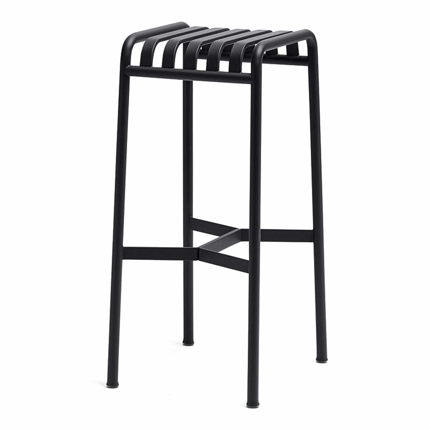 Palissade Bar Stool Barhocker, Farbe anthrazit von Hay