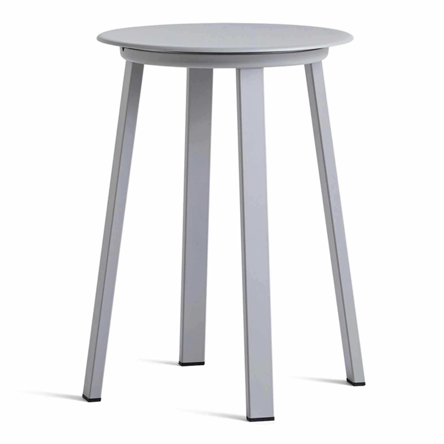 Revolver Stool Hocker, Farbe grau pulverbeschichtet Revolver Stool Hocker, Farbe grau pulverbeschichtet von Hay