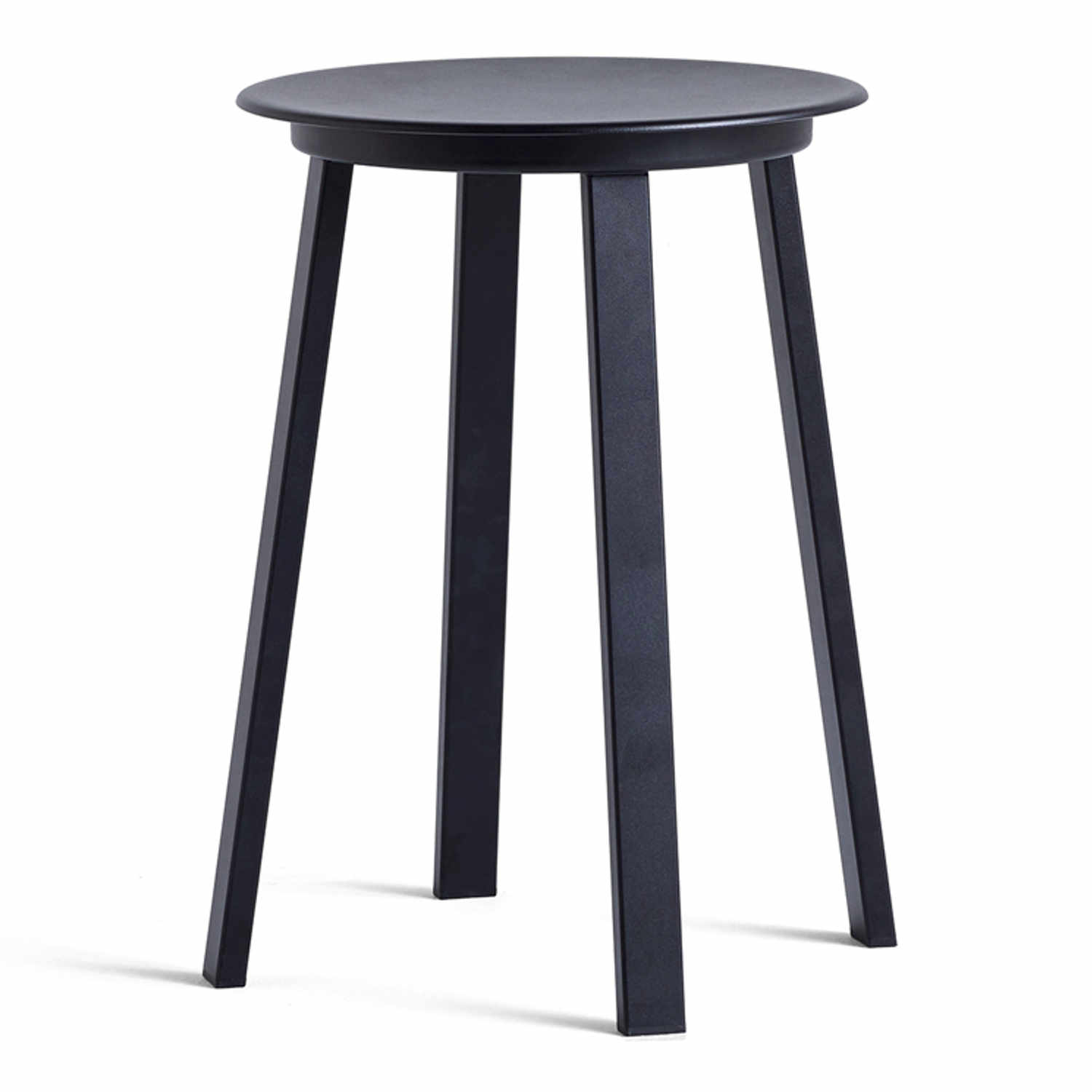 Revolver Stool Hocker, Farbe schwarz pulverbeschichtet Revolver Stool Hocker, Farbe schwarz pulverbeschichtet von Hay