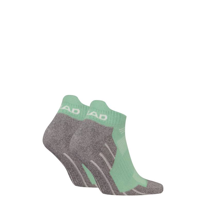 Head Sneakersocken »HEAD HIKING ALL CLIMATES SNEAKER 2P«, (2 Paar), mit atmungsaktivem Stoffeinsatz von Head