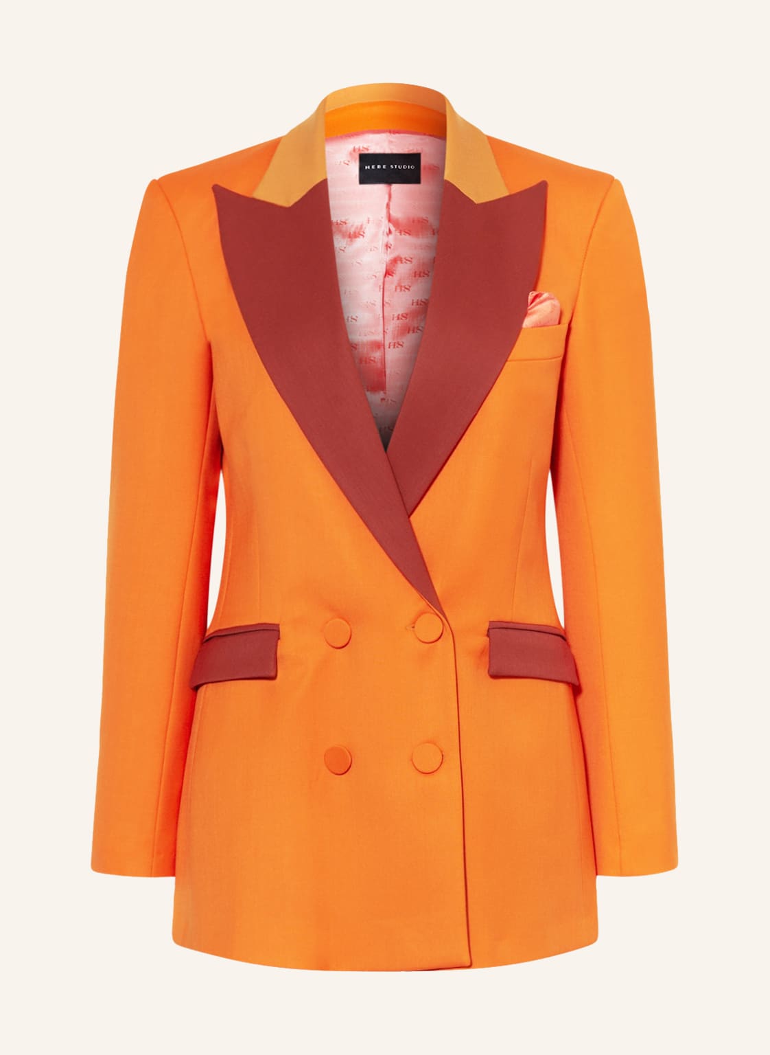 Hebe Studio Blazer Bianca orange von Hebe Studio