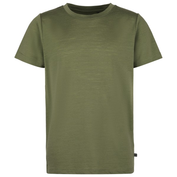 Heber Peak - Kid's MerinoMix150 PineconeHe. II T-Shirt - Merinoshirt Gr 104;116;128;140;152;164 blau;braun;grau;oliv von Heber Peak