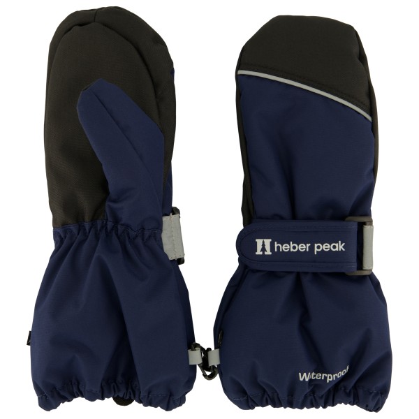 Heber Peak - Kids PinusHe. Mittens - Handschuhe Gr 4-6 Years blau;schwarz von Heber Peak