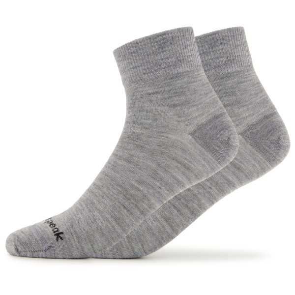 Heber Peak - Merino SylvaHe. Quarter 2-Pack - Multifunktionssocken Gr 36-38;39-41;42-44;45-47 blau;grau;schwarz von Heber Peak