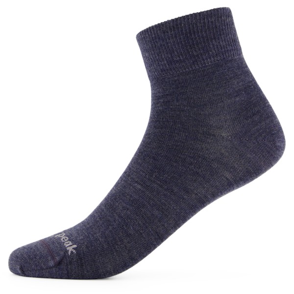 Heber Peak - Merino SylvaHe. Quarter 2-Pack - Multifunktionssocken Gr 45-47 blau von Heber Peak