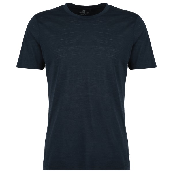 Heber Peak - MerinoMix150 PineconeHe. T-Shirt - Merinoshirt Gr 3XL;4XL;5XL;L;M;S;XL;XXL blau;grau;grün/oliv;oliv;schwarz von Heber Peak