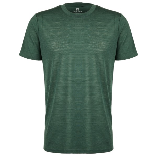 Heber Peak - MerinoMix150 PineconeHe. T-Shirt - Merinoshirt Gr XL grün/oliv von Heber Peak