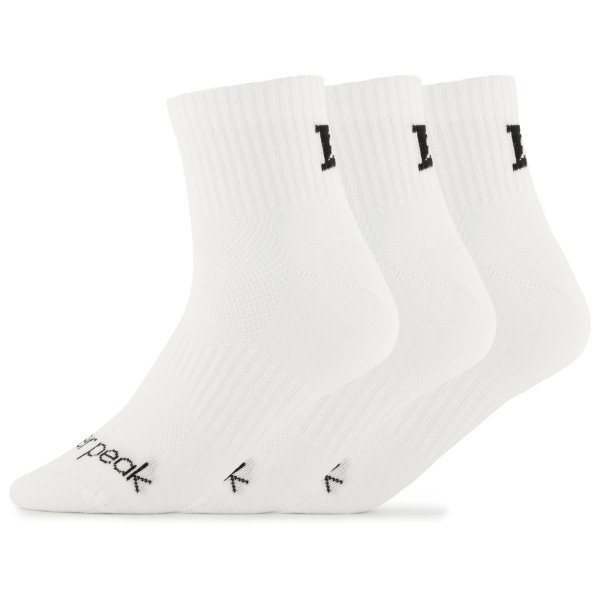 Heber Peak - SylvaHe. Quarter 3 Pack - Multifunktionssocken Gr 39-41 weiß von Heber Peak