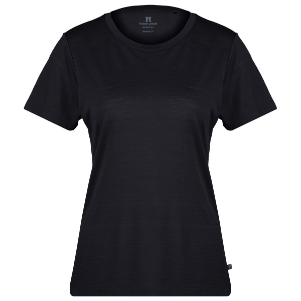 Heber Peak - Women's MerinoMix150 PineconeHe. II T-Shirt - Merinoshirt Gr 3XL schwarz von Heber Peak