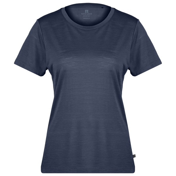 Heber Peak - Women's MerinoMix150 PineconeHe. II T-Shirt - Merinoshirt Gr L blau von Heber Peak