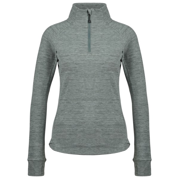 Heber Peak - Women's TimberHe. Fleece Half Zip - Fleecepullover Gr XXL grau von Heber Peak