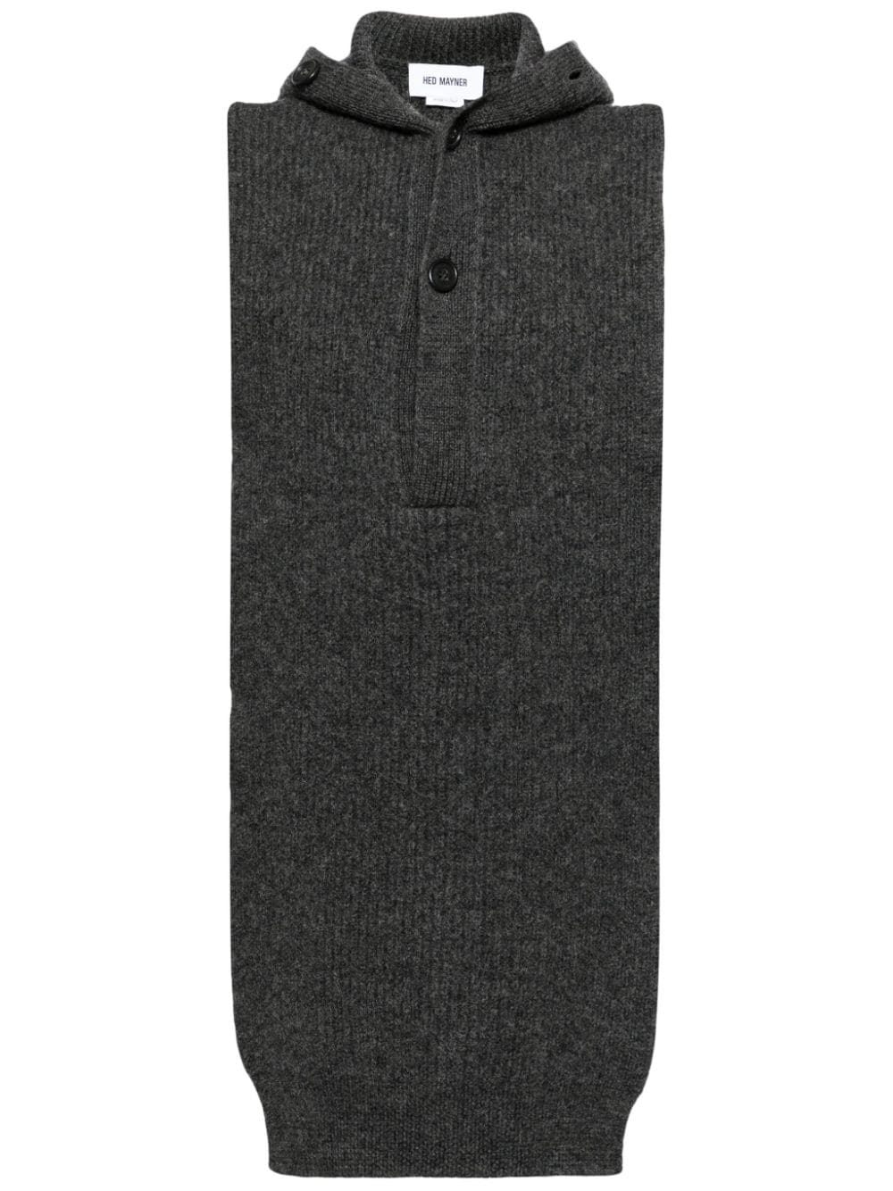 Hed Mayner sleeveless knit vest - Grey von Hed Mayner