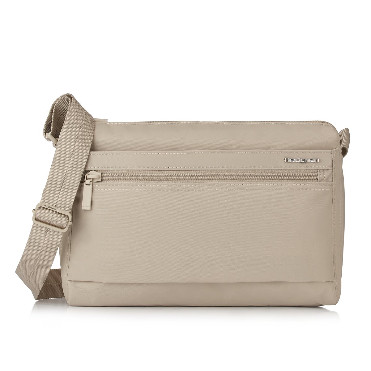 Eye Medium Shoulder Bag RFID in Cashmere Beige von Hedgren