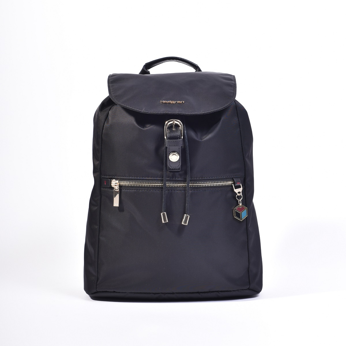 Revelation Rucksack mit Flap in Special Black von Hedgren