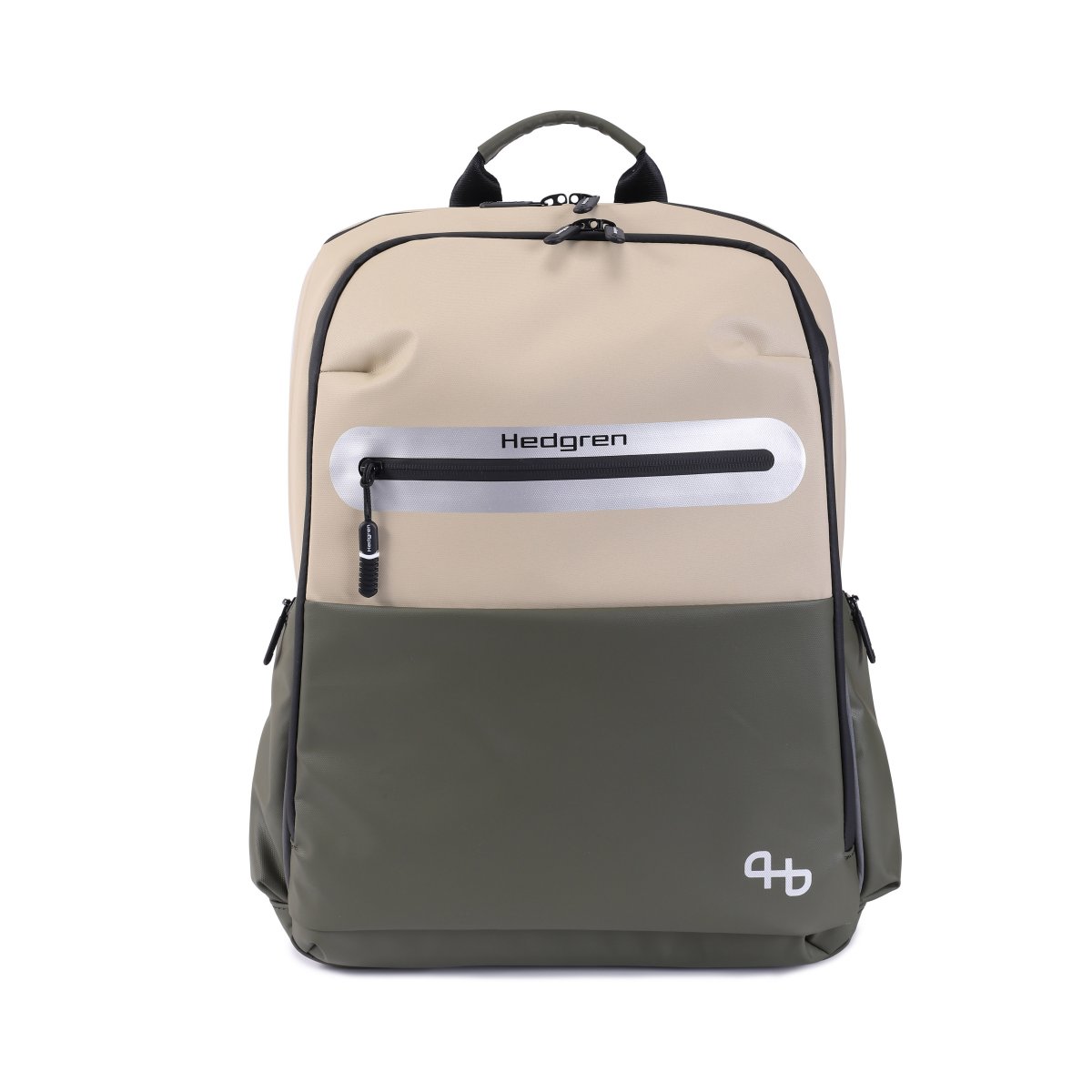 Stem 2 Comp Backpack in Beige/Olive von Hedgren