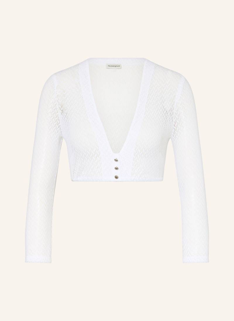Heimatglück Tracht Dirndlbluse Fanny weiss von Heimatglück Tracht