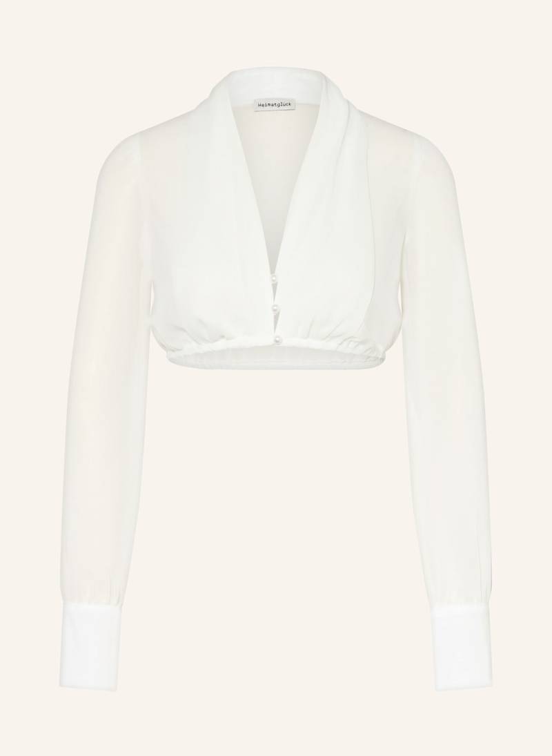 Heimatglück Tracht Dirndlbluse Kelly weiss von Heimatglück Tracht