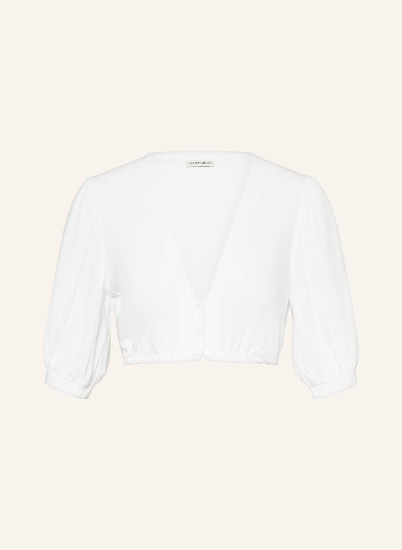 Heimatglück Tracht Dirndlbluse Lea weiss von Heimatglück Tracht