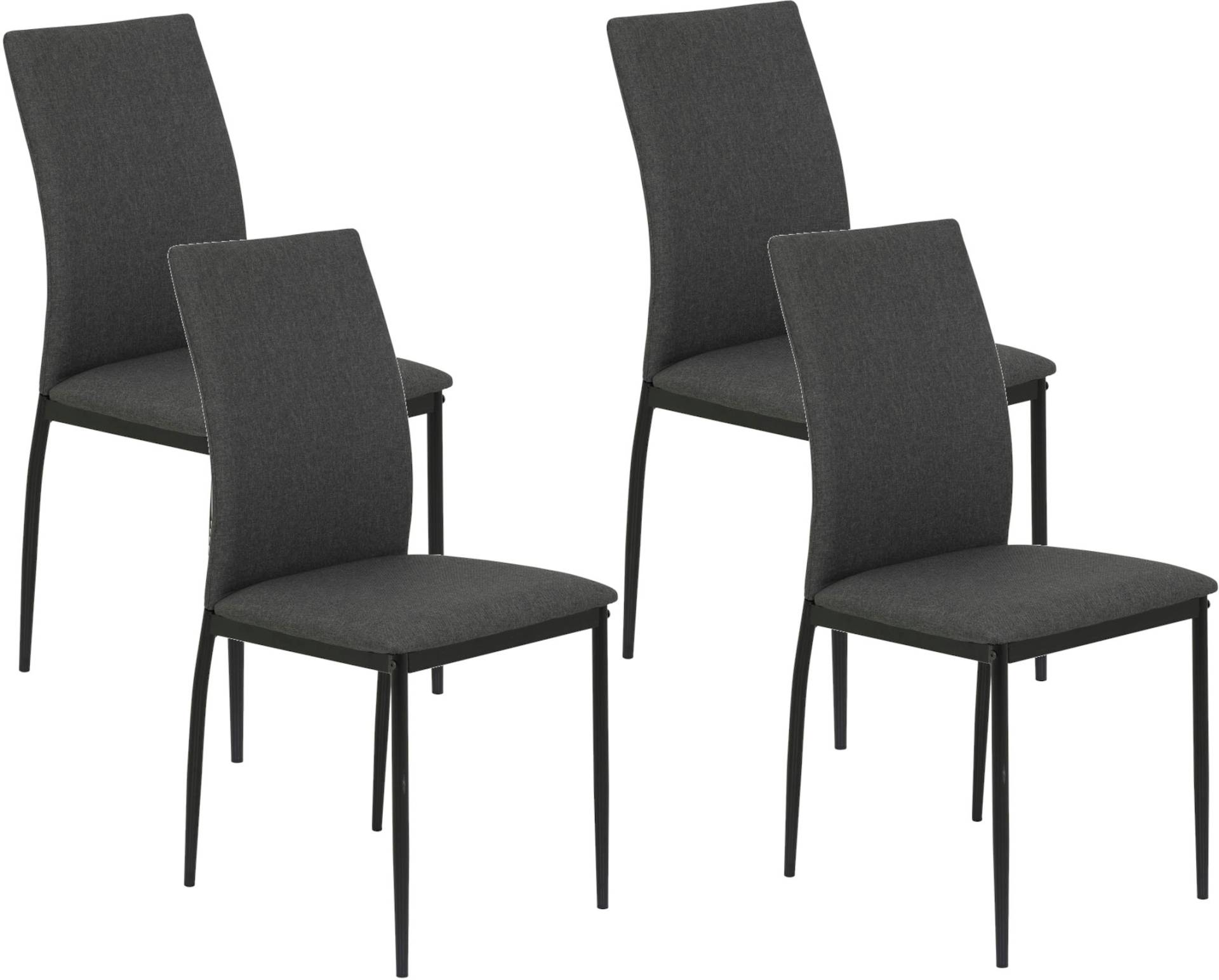 HELA Esszimmerstuhl »ALIZIA«, (Set), 4 St., Microfaser-Flachgewebe, Bezug Microfaser Flachgewebe, Unser Bestpreis von Hela