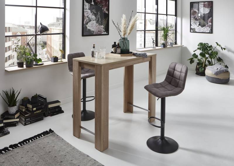HELA Essgruppe »Yvonne«, (Set, 3 tlg.), verschiedene Farben/ Verstellbarer Barhocker von Hela