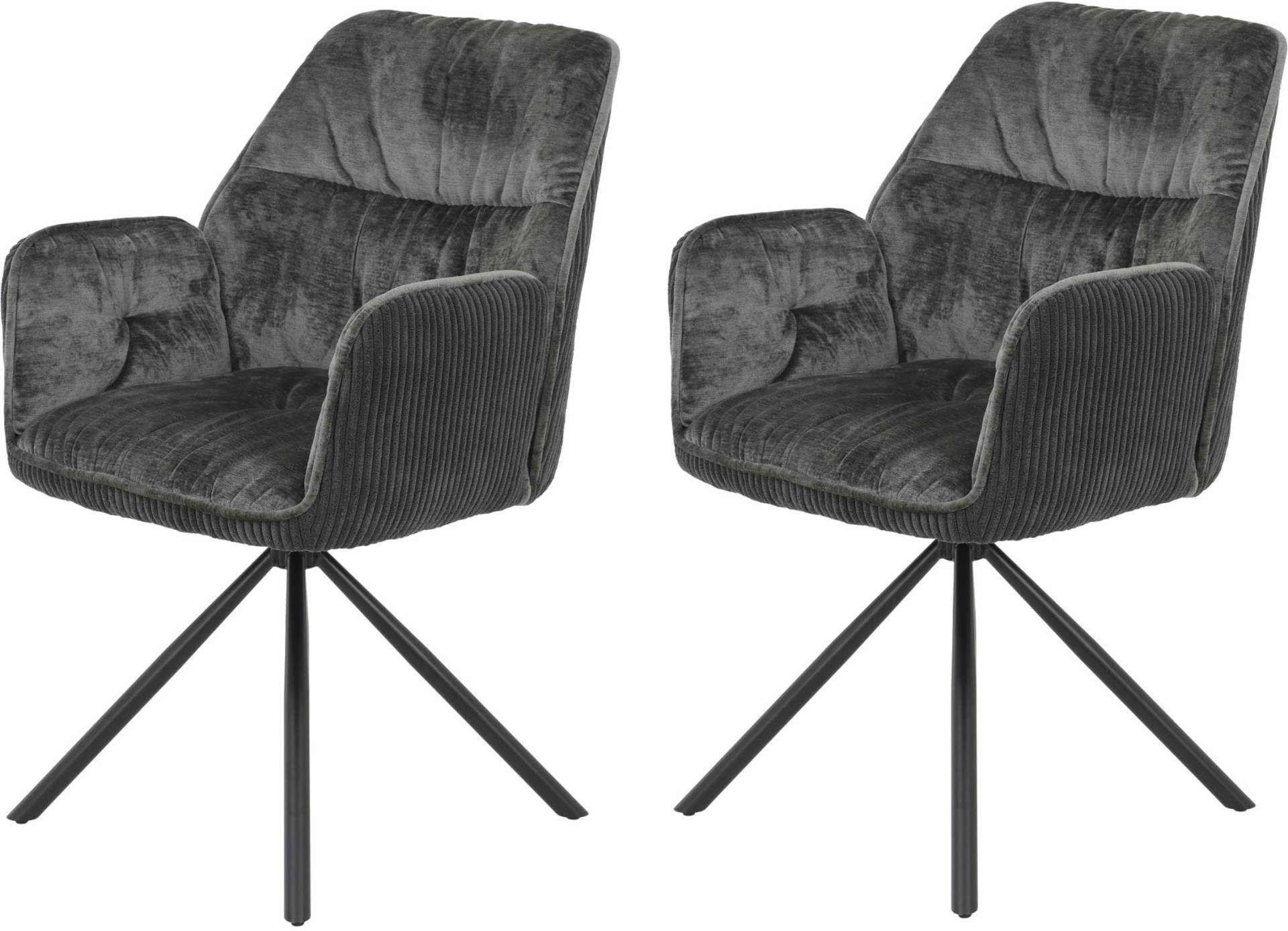 HELA Esszimmerstuhl »AMIRA drehbar«, (Set), 2 St., Auto-Return 270° von Hela