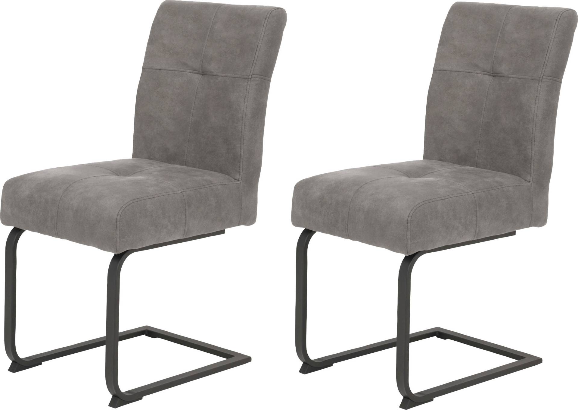 HELA Esszimmerstuhl »Luise«, Schwingstuhl, Freischwinger, 2er-Set, Sitz mit Federkern, extra dicke Polsterung von Hela