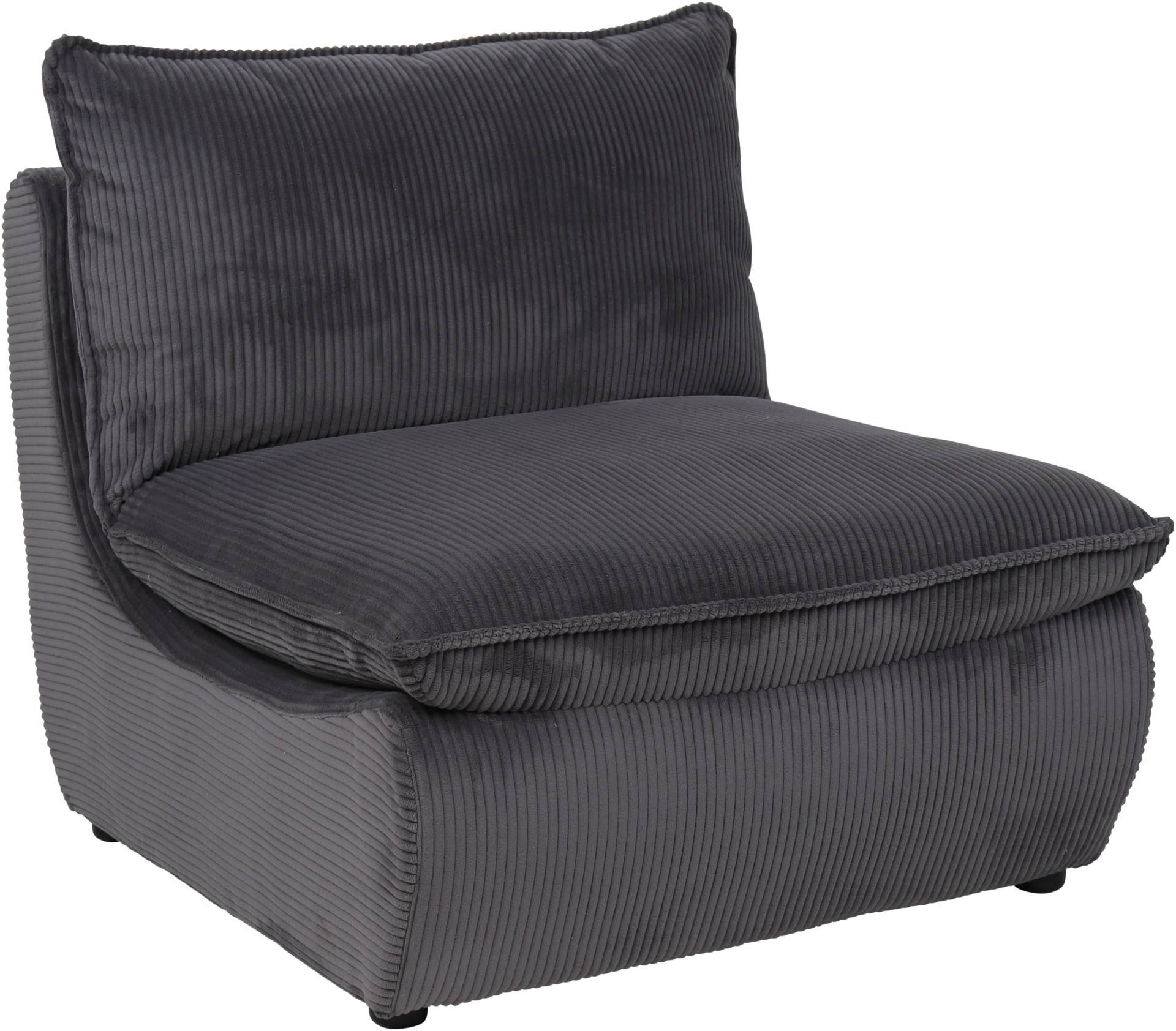 HELA Loungesessel »RHODOS«, (1 St.), Sessel;gepolstert;aufgesetztes Kissen;Microfaser;Breitcord von Hela