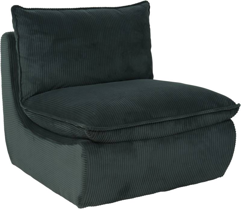 HELA Loungesessel »RHODOS«, (1 St.), Sessel;gepolstert;aufgesetztes Kissen;Microfaser;Breitcord von Hela