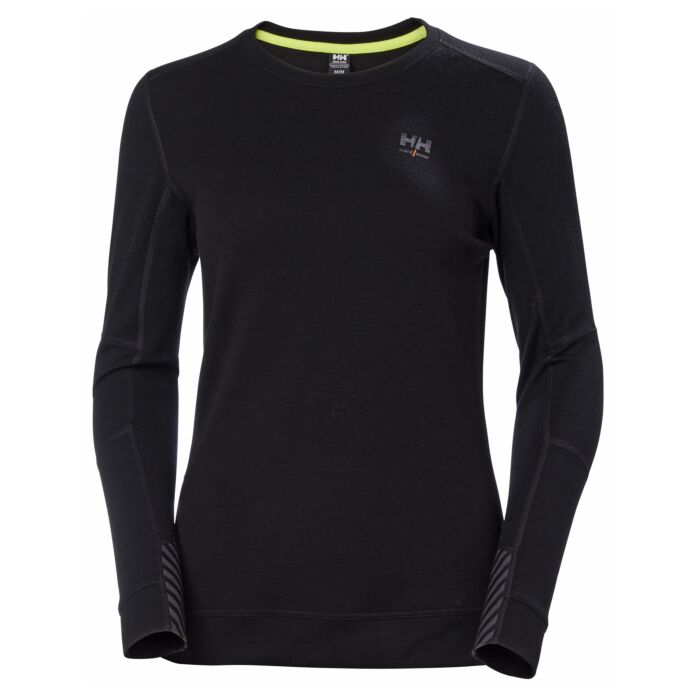 Helly Hansen Damen Langarm Thermo Shirt, schwarz von Helly Hansen Workwear