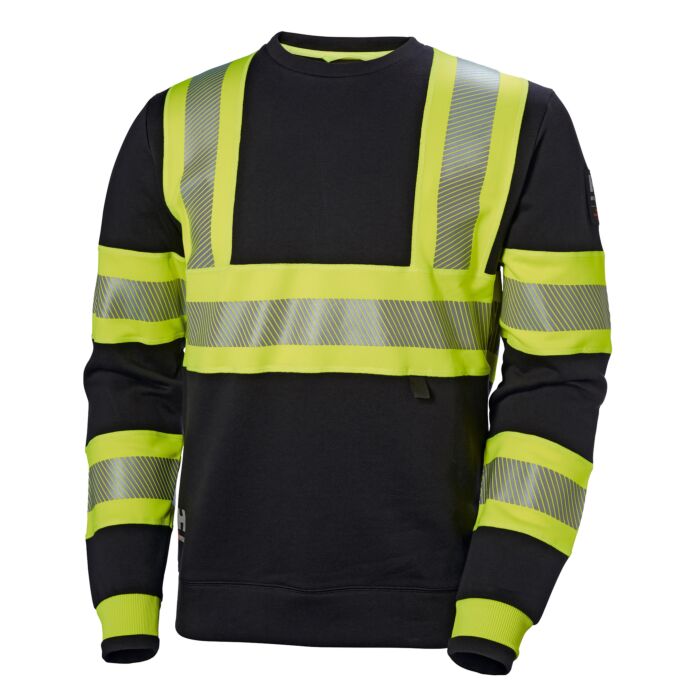Helly Hansen ICU Sicherheits-Pullover, gelb-anthrazit von Helly Hansen Workwear
