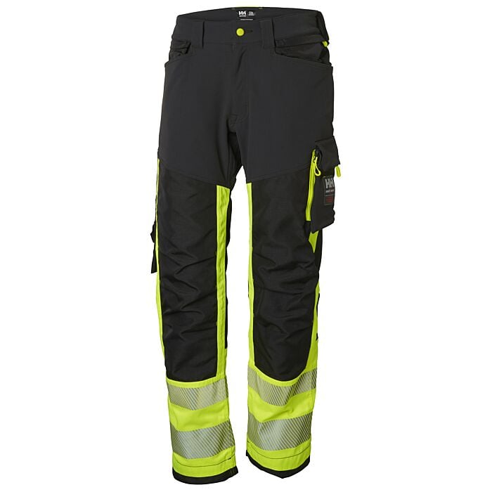 Helly Hansen ICU Sicherheits-Stretch-Hose, gelb-anthrazit, 38 von Helly Hansen Workwear