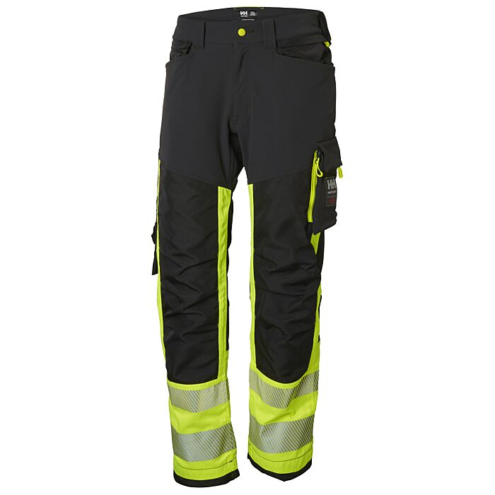 Helly Hansen ICU Sicherheits-Stretch-Hose, gelb-anthrazit, 50 von Helly Hansen Workwear