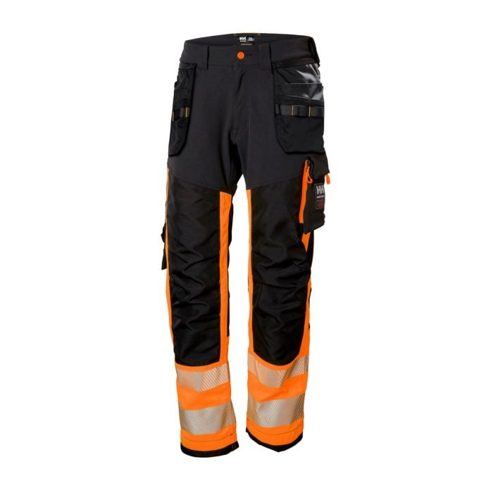 Helly Hansen ICU Sicherheits-Stretch-Hose, orange-anthrazit, 40 von Helly Hansen Workwear