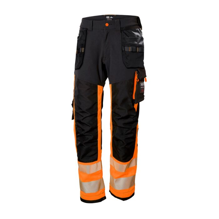 Helly Hansen ICU Sicherheits-Stretch-Hose, orange-anthrazit, 54 von Helly Hansen Workwear