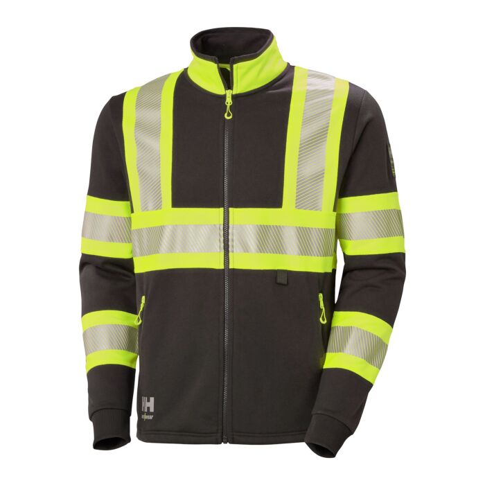 Helly Hansen ICU Zip Sweatjacke, leuchtgelb von Helly Hansen Workwear