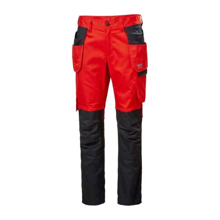 Helly Hansen Handwerkerhose Manchester, rot, 40 von Helly Hansen Workwear