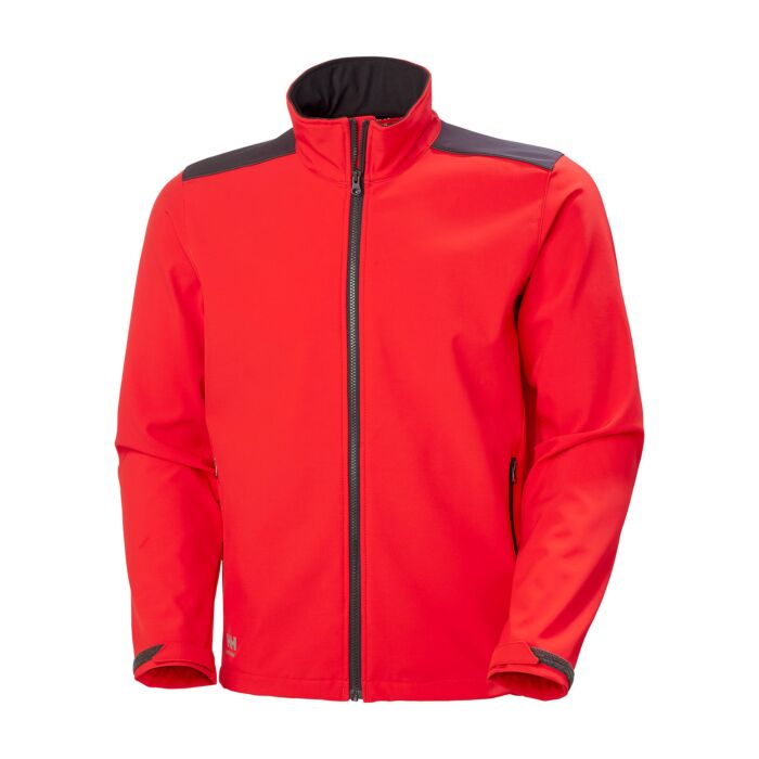 Helly Hansen Manchester 2.0 Softshell Jacket, rot, 4XL von Helly Hansen Workwear