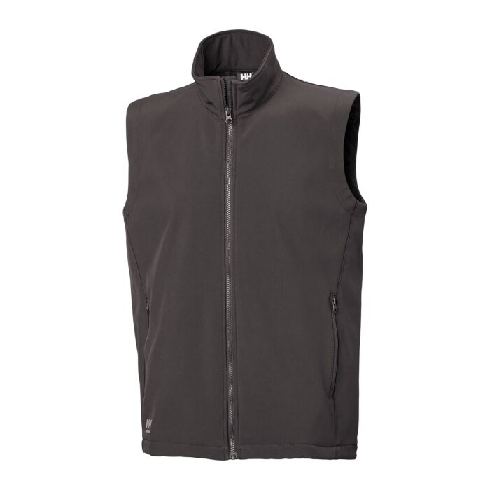 Helly Hansen Manchester 2.0 Softshell Vest, anthrazit, 4XL von Helly Hansen Workwear