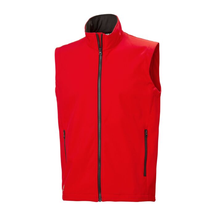 Helly Hansen Manchester 2.0 Softshell Vest, rot, 4XL von Helly Hansen Workwear