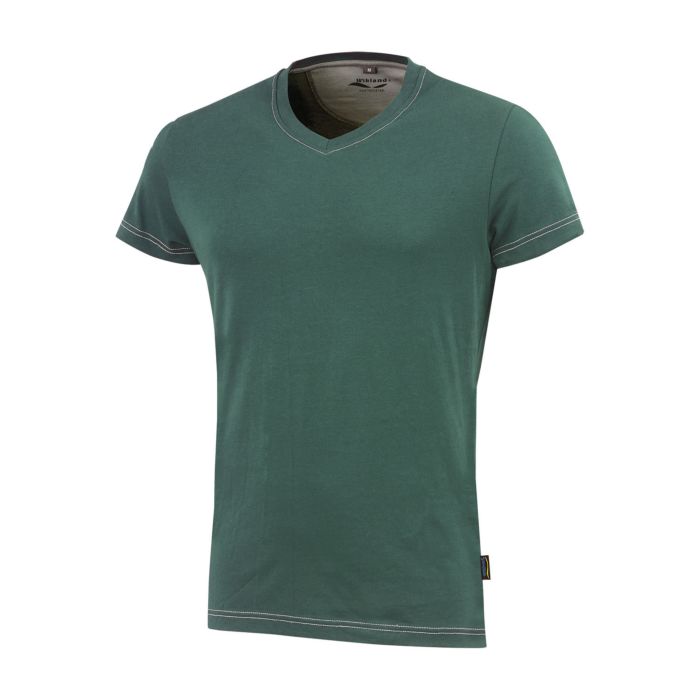 Wikland Damen T-Shirt mit V-Ausschnitt, olive, XL von Wikland