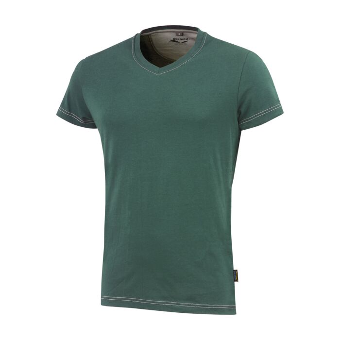 Wikland Damen T-Shirt mit V-Ausschnitt, olive, XS von Wikland