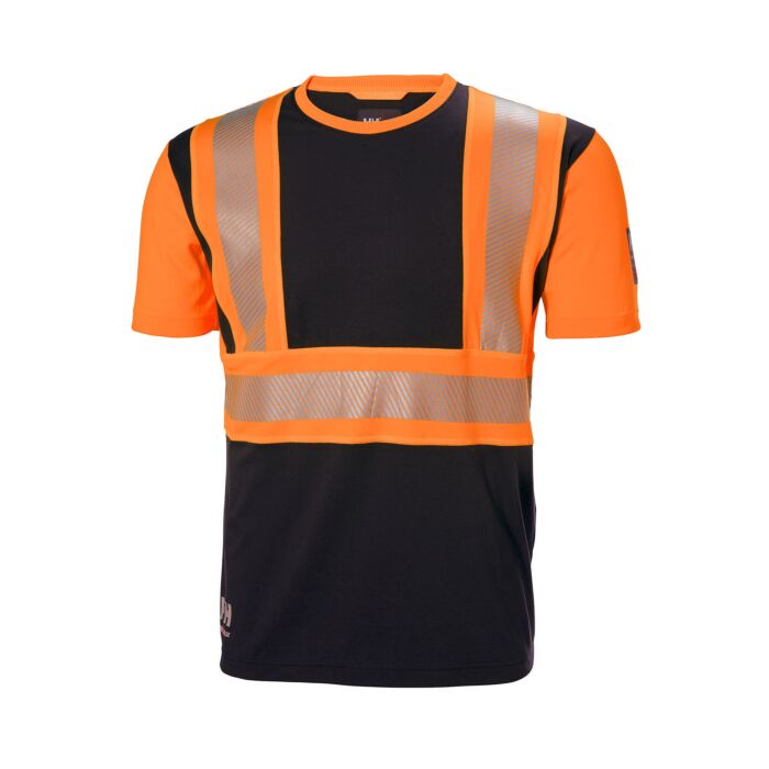 Helly Hansen ICU Sicherheits T-Shirt, orange-anthrazit, XL von Helly Hansen Workwear