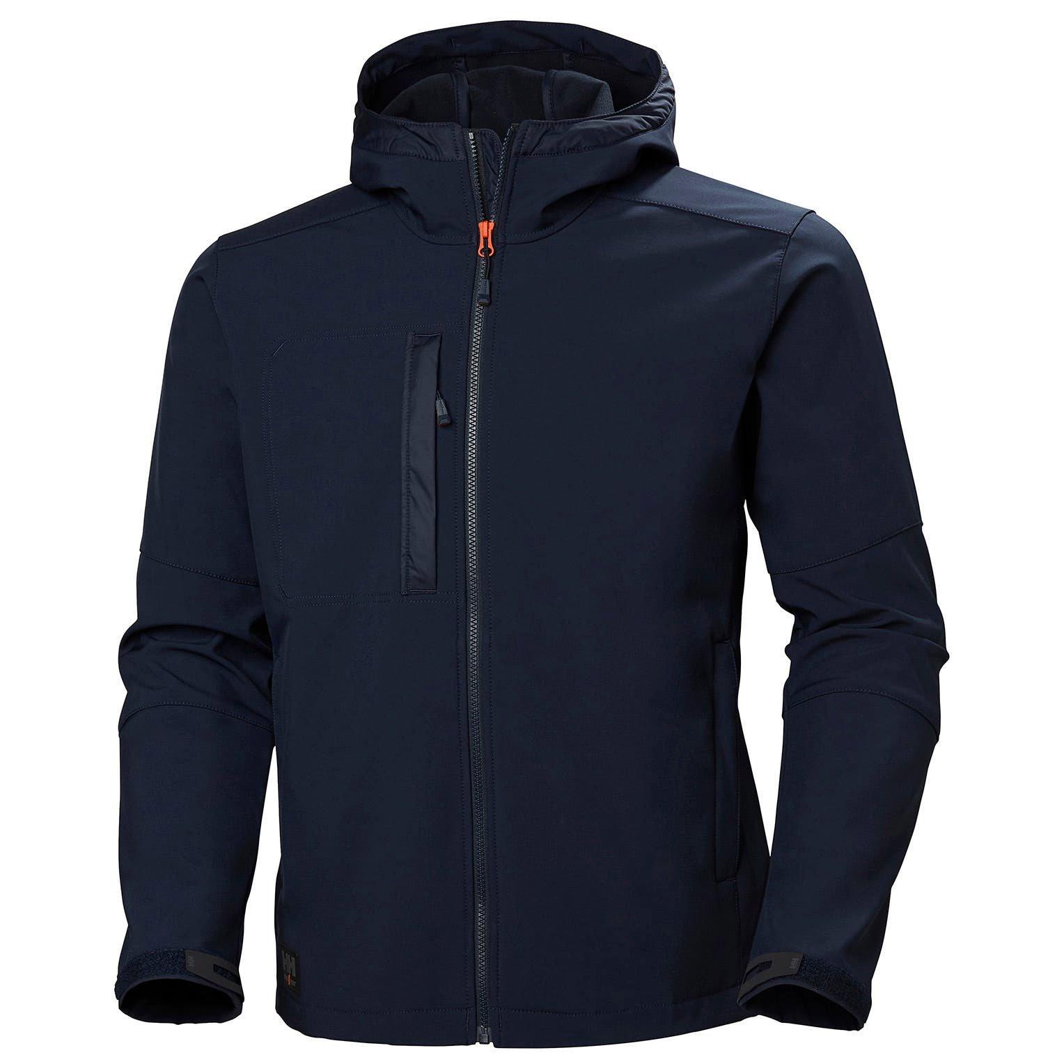 "kensington" Softshelljacke, Mit Kapuze Herren Marine XXL von Helly Hansen