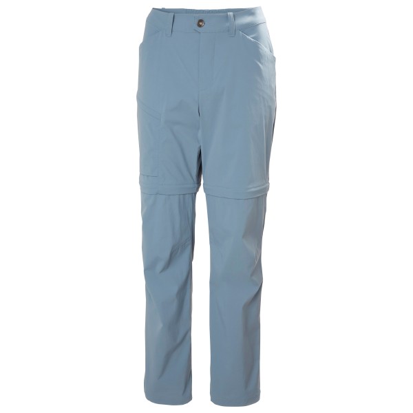 Helly Hansen - Women's Elv Light Zip Off Pant - Softshellhose Gr XL grau/türkis von Helly Hansen