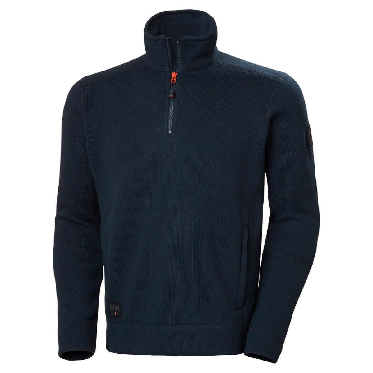 Kensington Fleecejacke Mit Halbem Reißverschluss Herren Marine 3XL von Helly Hansen