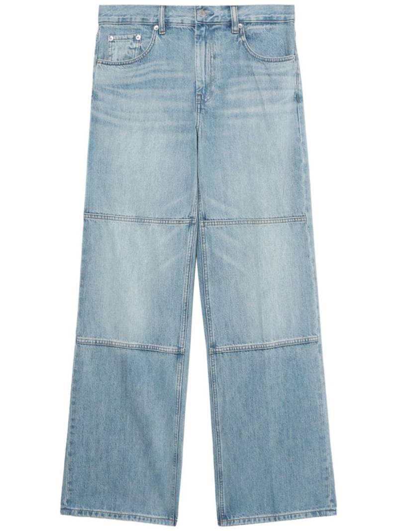 Helmut Lang mid-rise wide-leg jeans - Blue von Helmut Lang