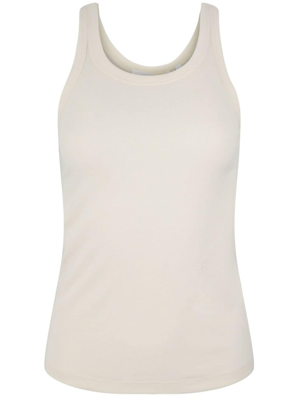 Helmut Lang ribbed tank top - Neutrals von Helmut Lang