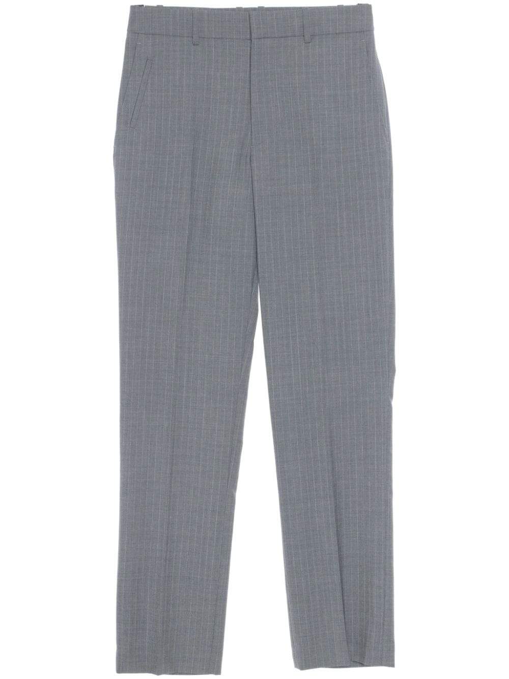 Helmut Lang straight-leg tailored wool trousers - Grey von Helmut Lang