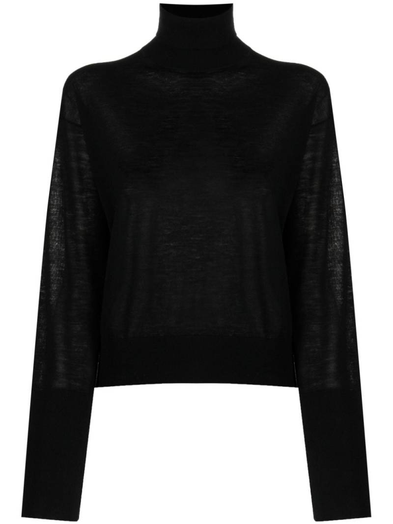 Helmut Lang turtleneck cashmere jumper - Black von Helmut Lang